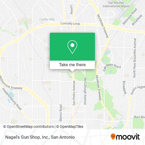Nagel's Gun Shop, Inc. map