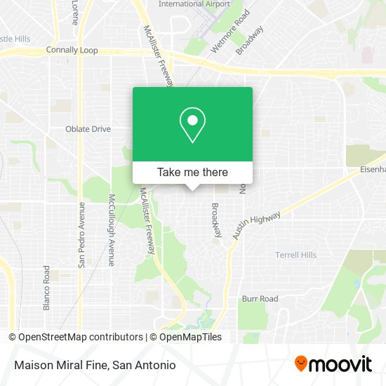 Maison Miral Fine map