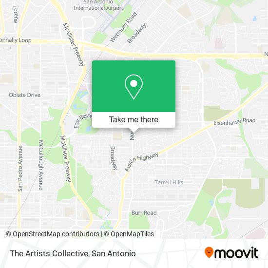 The Artists Collective map