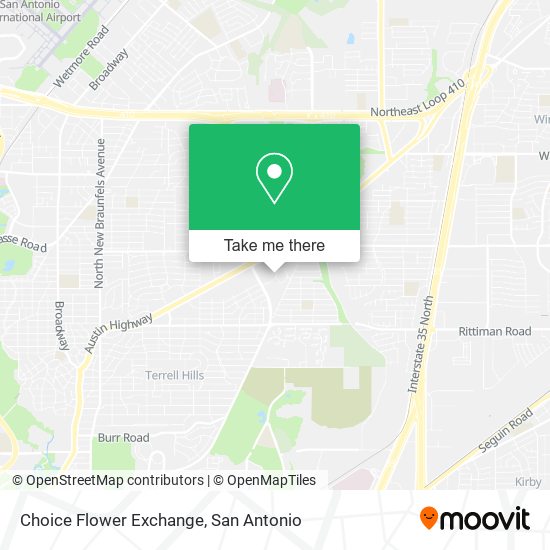 Choice Flower Exchange map