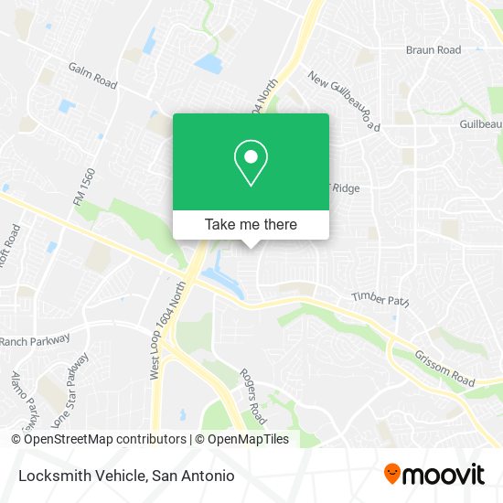 Mapa de Locksmith Vehicle
