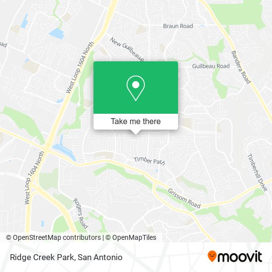 Mapa de Ridge Creek Park