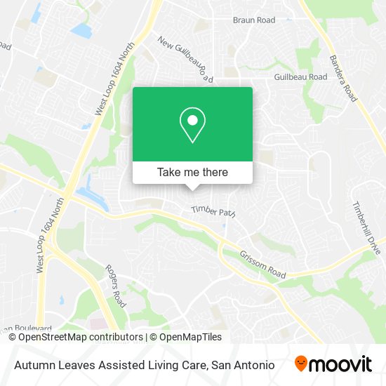 Autumn Leaves Assisted Living Care map