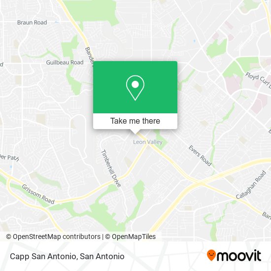 Mapa de Capp San Antonio