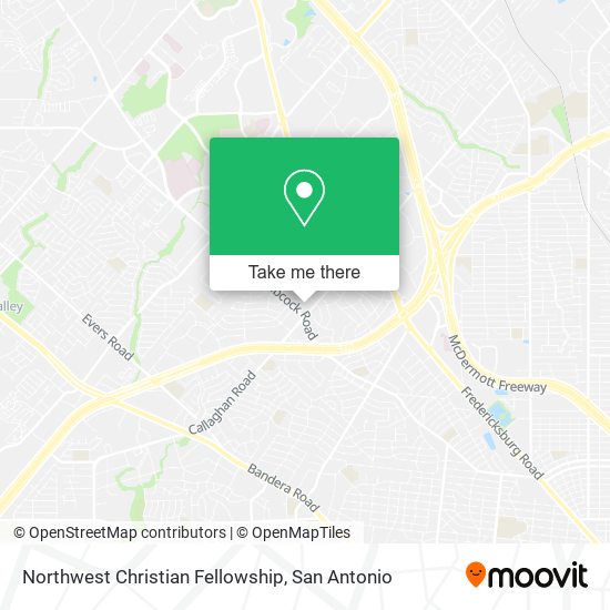 Northwest Christian Fellowship map