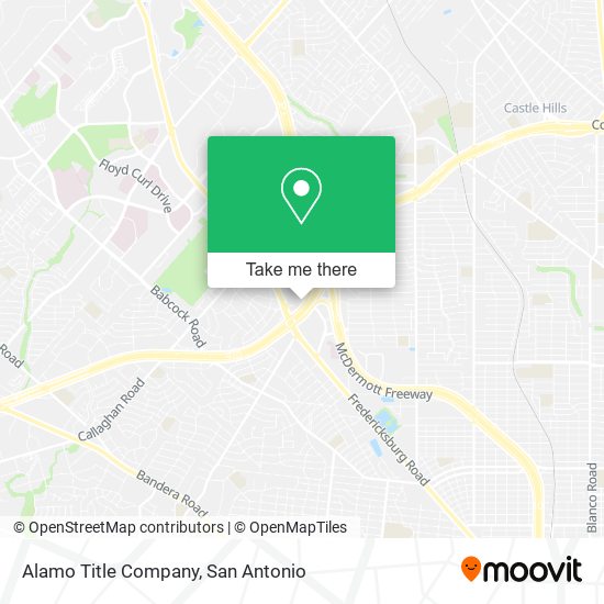 Alamo Title Company map