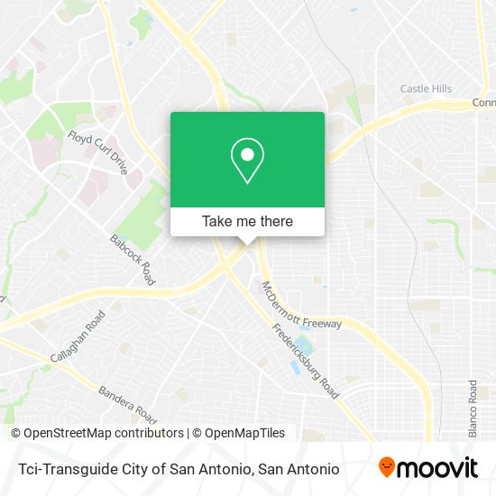 Tci-Transguide City of San Antonio map