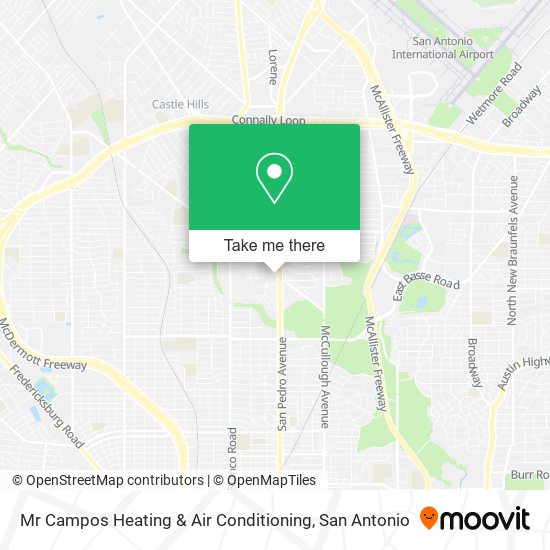 Mapa de Mr Campos Heating & Air Conditioning