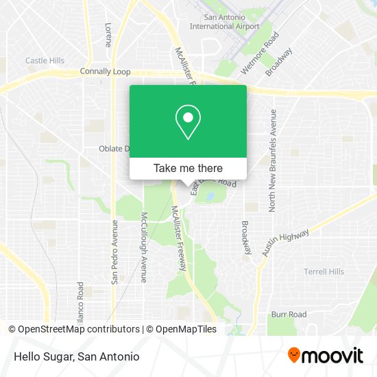 Hello Sugar map