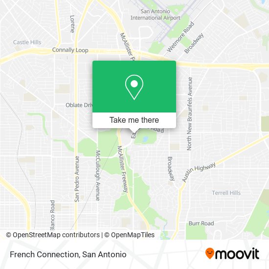 French Connection map