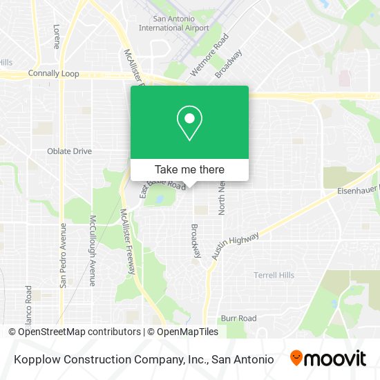 Kopplow Construction Company, Inc. map