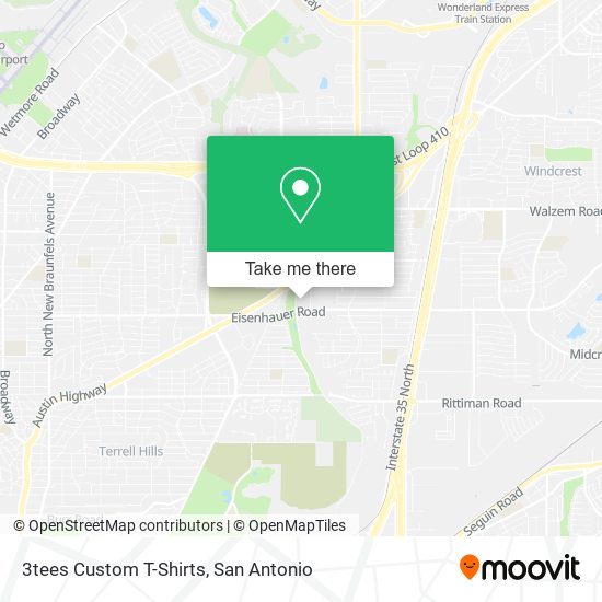 3tees Custom T-Shirts map