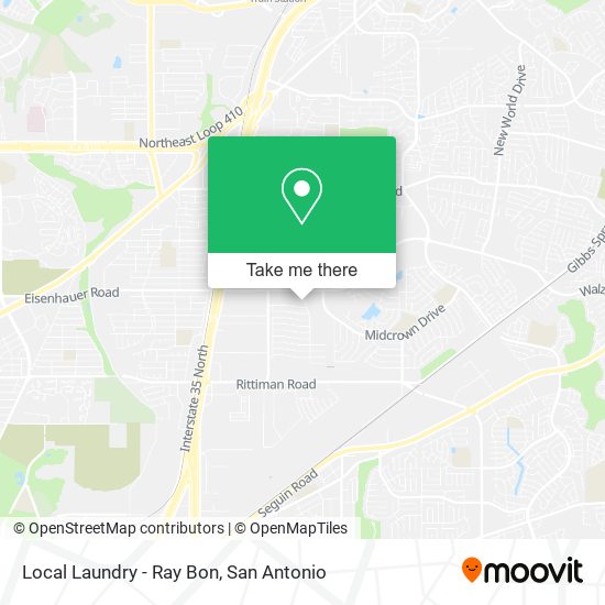 Local Laundry - Ray Bon map