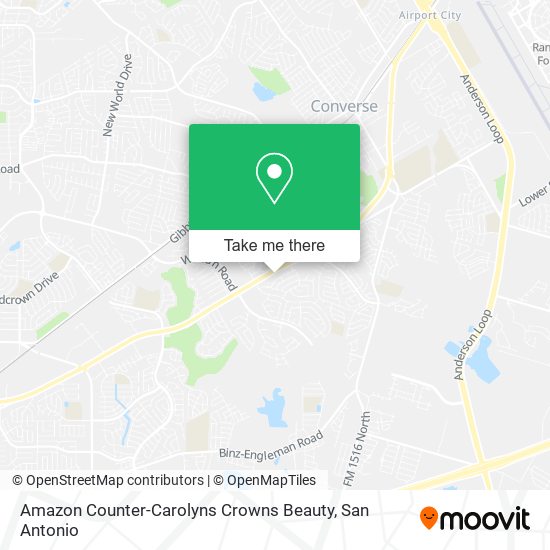 Amazon Counter-Carolyns Crowns Beauty map