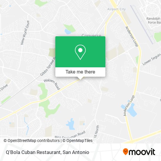 Q'Bola Cuban Restaurant map
