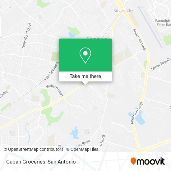 Cuban Groceries map