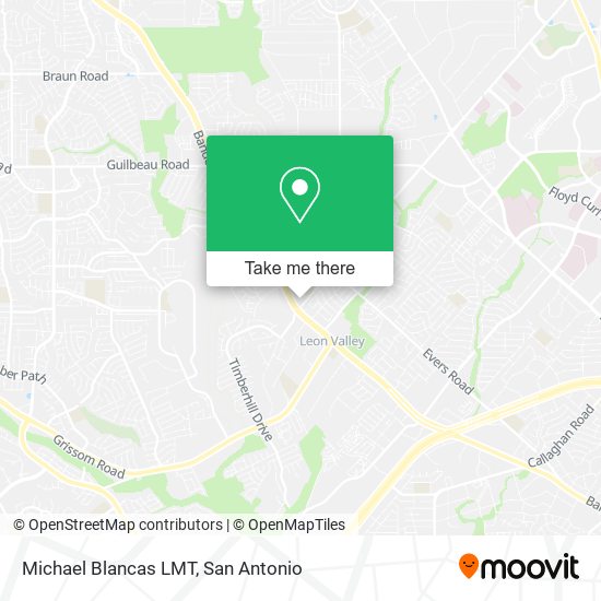 Michael Blancas LMT map