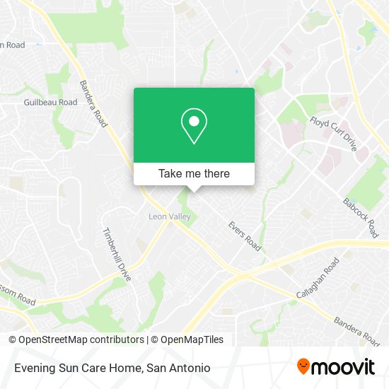 Mapa de Evening Sun Care Home