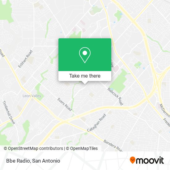 Mapa de Bbe Radio