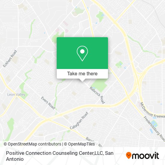 Positive Connection Counseling Center,LLC map