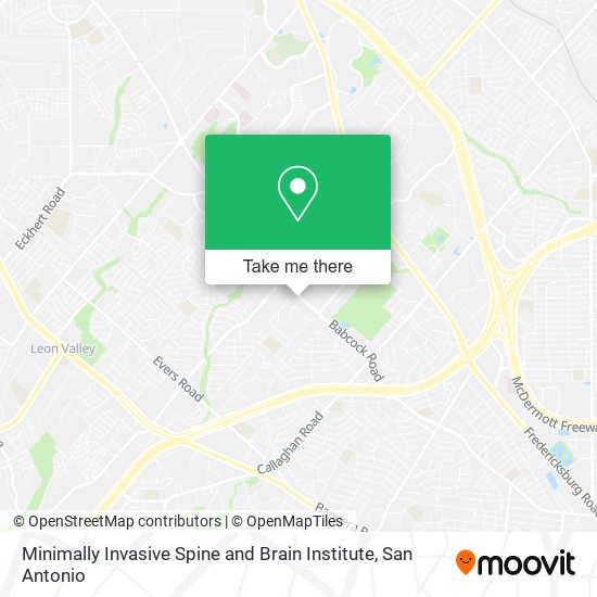 Minimally Invasive Spine and Brain Institute map