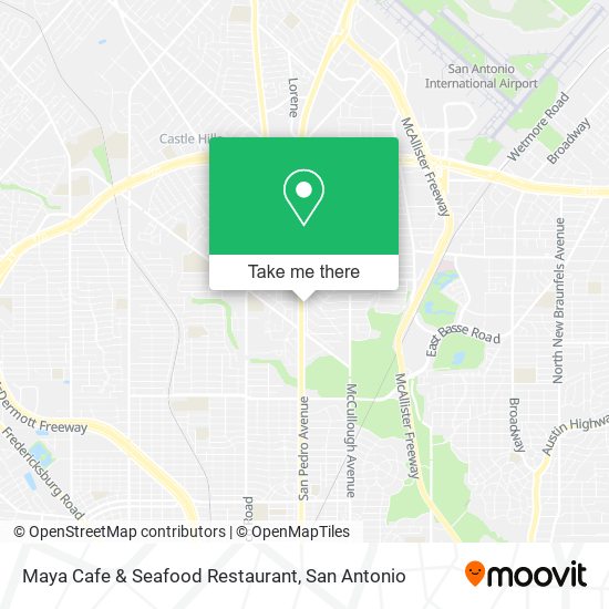 Mapa de Maya Cafe & Seafood Restaurant