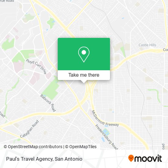 Paul's Travel Agency map