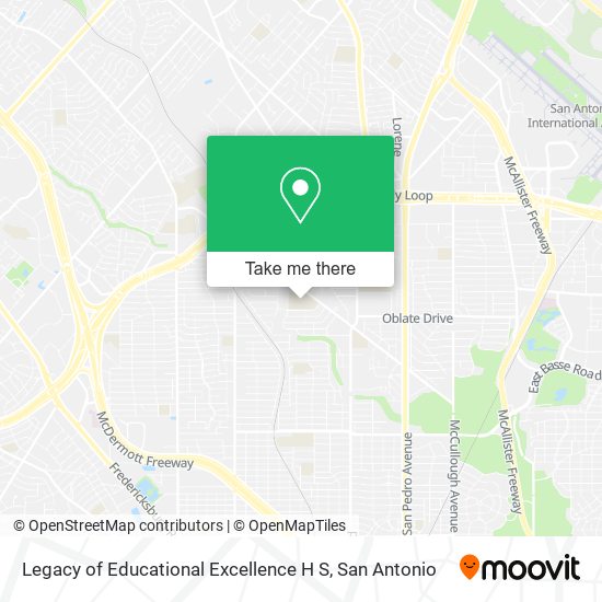 Legacy of Educational Excellence H S map