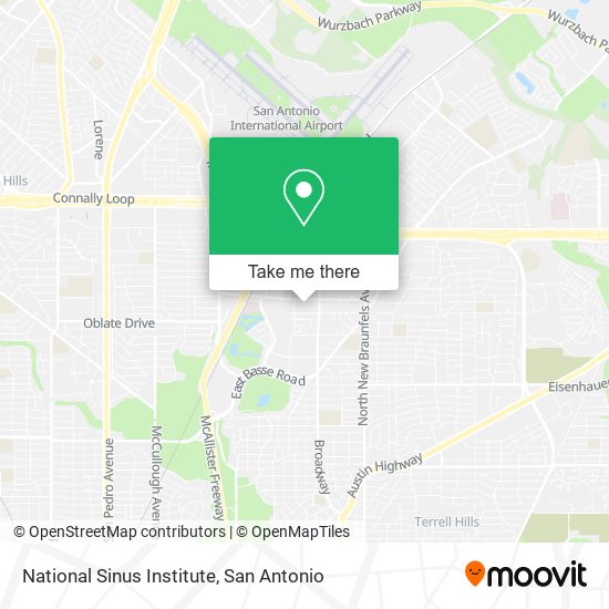 National Sinus Institute map