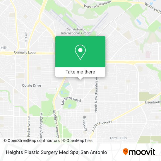 Mapa de Heights Plastic Surgery Med Spa