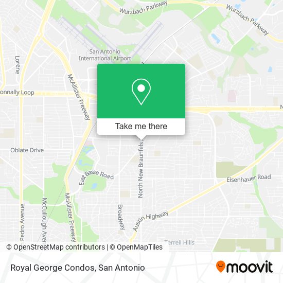 Mapa de Royal George Condos