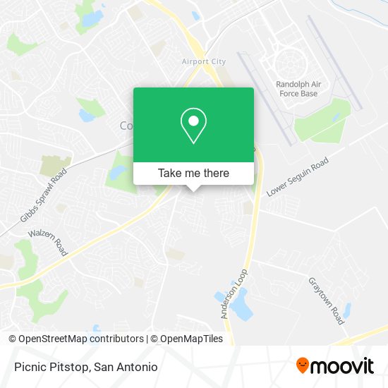 Mapa de Picnic Pitstop