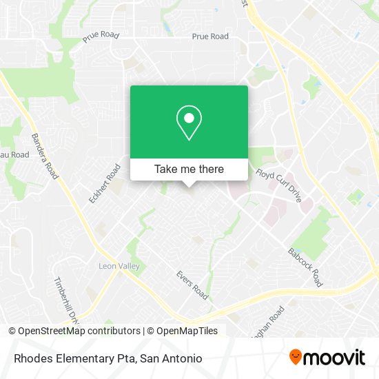 Rhodes Elementary Pta map