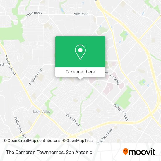 The Camaron Townhomes map