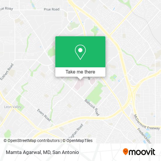 Mamta Agarwal, MD map