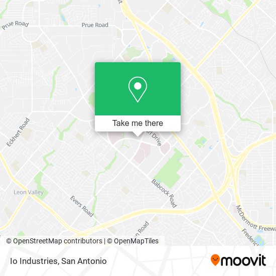 Mapa de Io Industries
