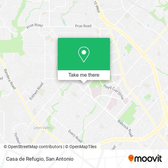 Mapa de Casa de Refugio