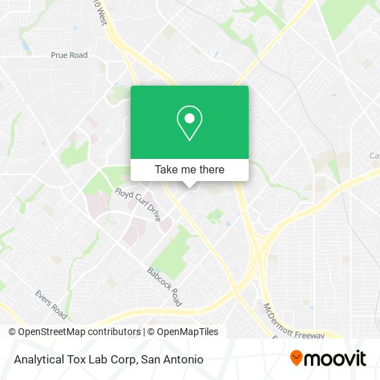 Analytical Tox Lab Corp map