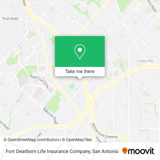 Fort Dearborn Life Insurance Company map