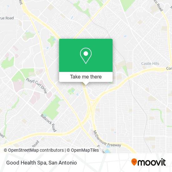 Good Health Spa map