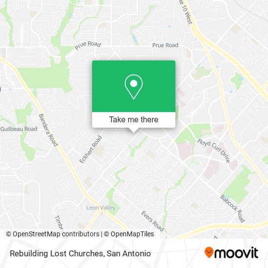 Rebuilding Lost Churches map