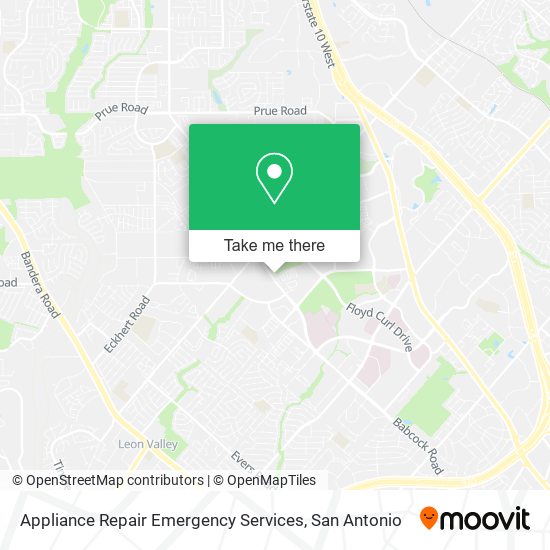 Mapa de Appliance Repair Emergency Services