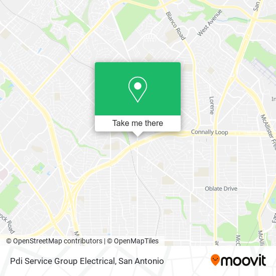Mapa de Pdi Service Group Electrical