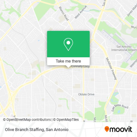 Olive Branch Staffing map