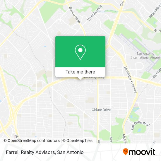 Farrell Realty Advisors map