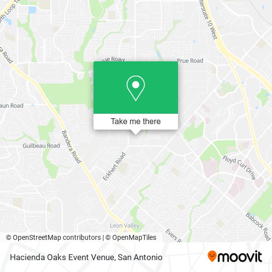 Hacienda Oaks Event Venue map