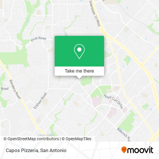 Mapa de Capos Pizzeria