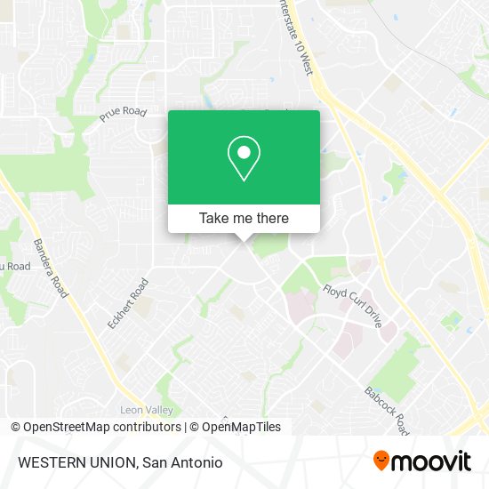Mapa de WESTERN UNION
