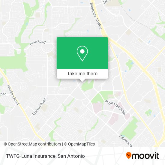 TWFG-Luna Insurance map