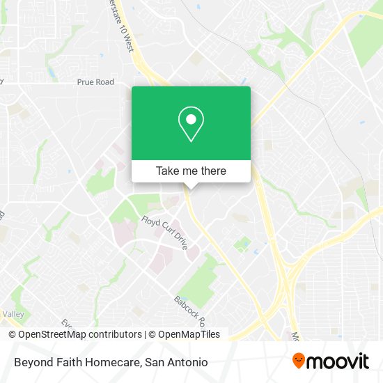 Beyond Faith Homecare map